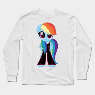 Bad Blood Rainbow Dash Long Sleeve T-Shirt